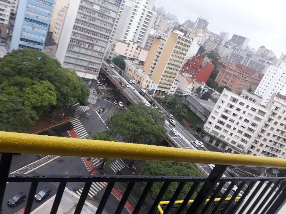 サンパウロStudio Lindo Ao Lado Do Metro Santa Ceciliaアパートメント エクステリア 写真